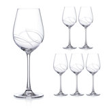 400ml Crystal White Wine Glass Set