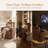 Power Recliner Chair, Swivel Rocker Recliner Glider With USB & Type C Charging Ports-Brown-1826652004