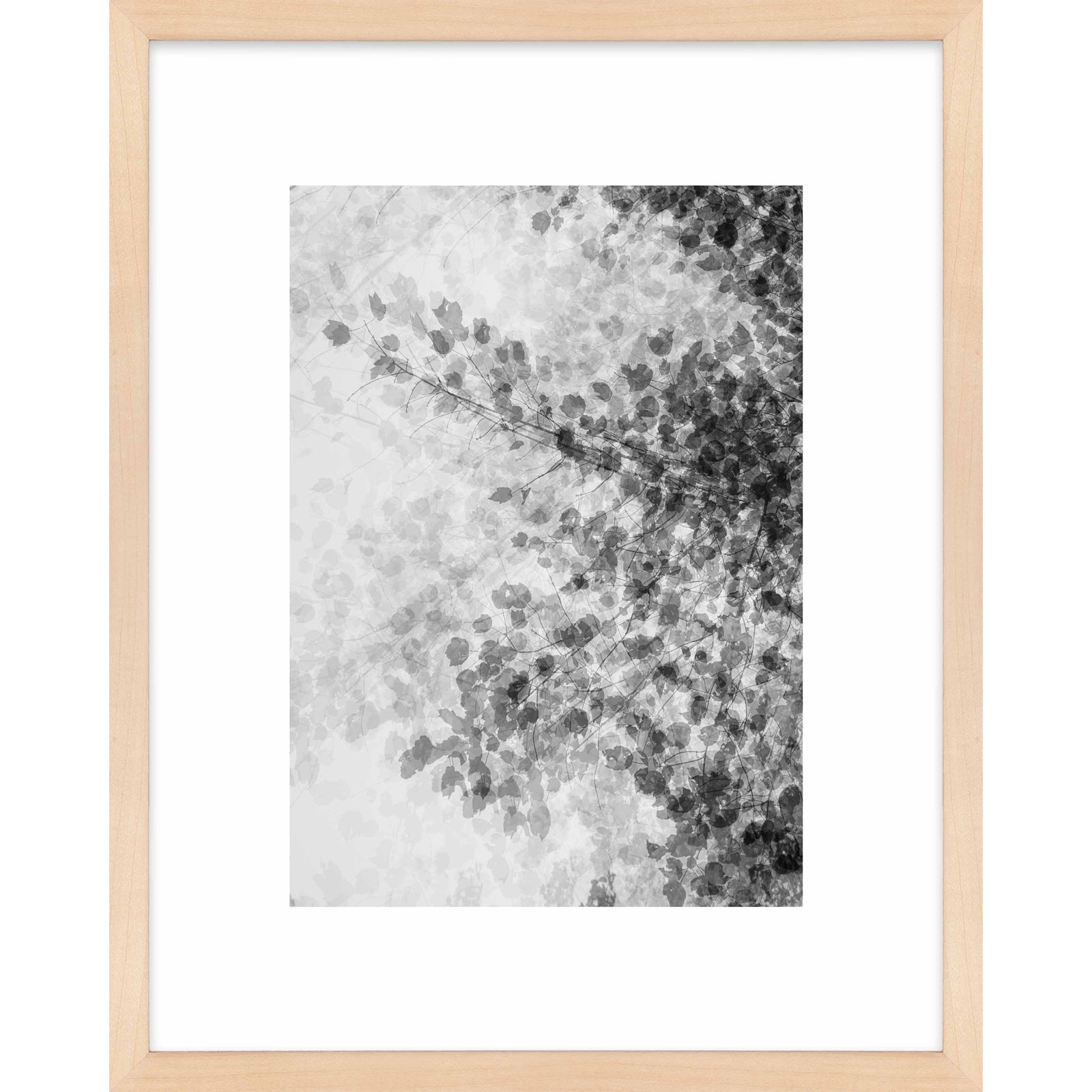 Pattern and Shadow Print by Laura Zimmerman, Maple, 20" H x 16" W