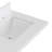 Cambridge 67'' Double Bathroom Vanity with White Quartz Top-90865183