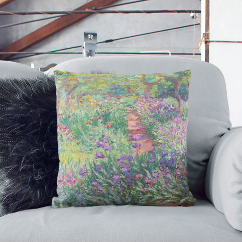 Square Cushion, 40cm H x 40cm W x 15cm D, Black