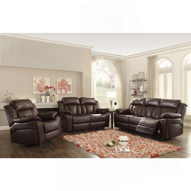 Canapé inclinable Daria G686-RS, brun foncé, Marron foncé