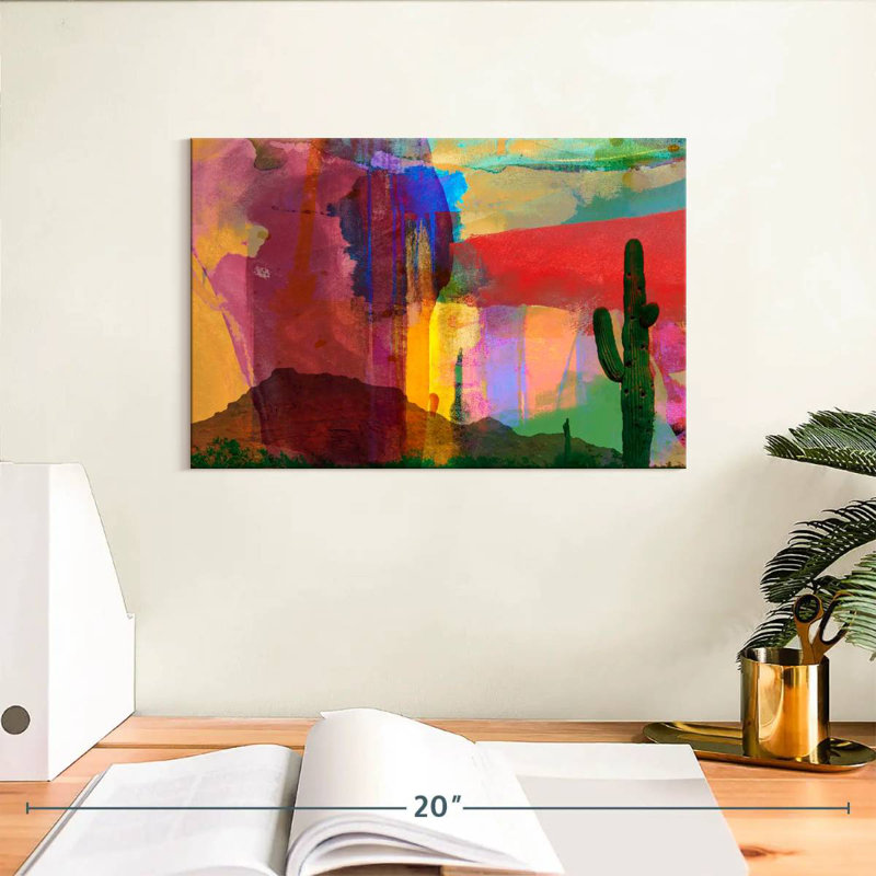 Mesa Abstract, 8" H x 12" W
