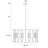 Pennino 10 - Light Dimmable Chandelier