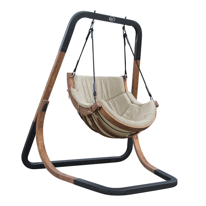 Breeauna Porch Swing, Beige