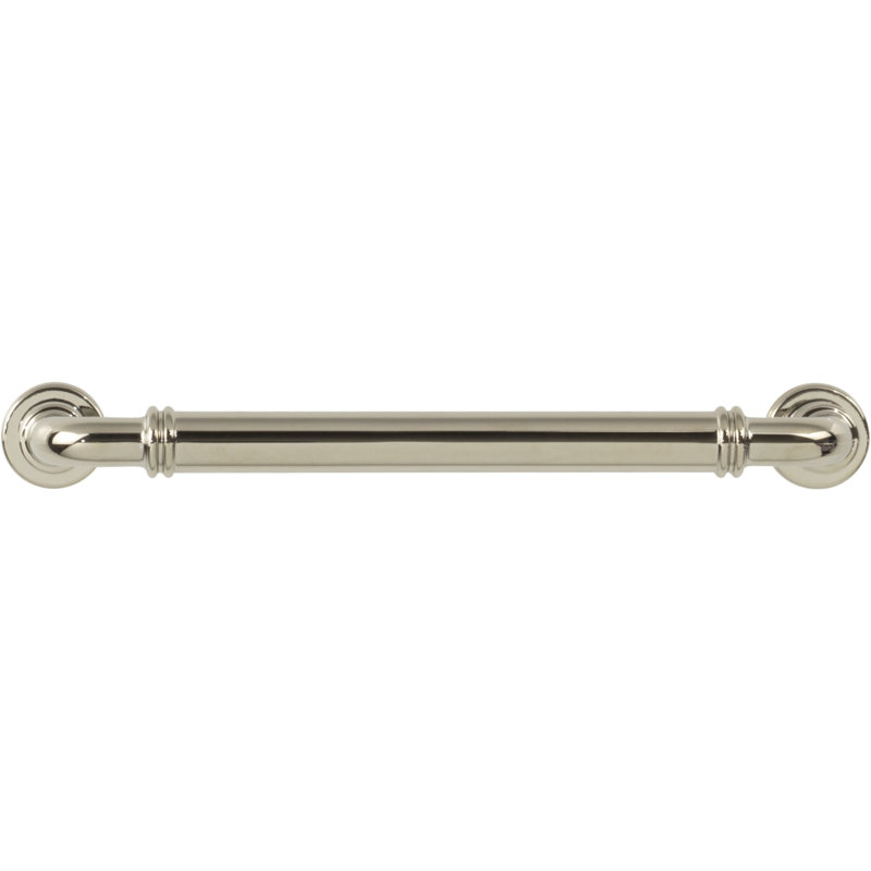 Cranford Bar Pull, Polished Nickel, 6 5/16" Center to Center