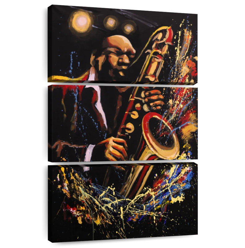 Abarca Jazz Acrylic, 38" H x 24" W