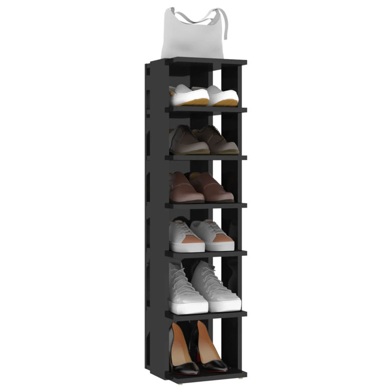 Shoe Storage, 102 cm H x 54 cm W x 27 cm D, Concrete Grey