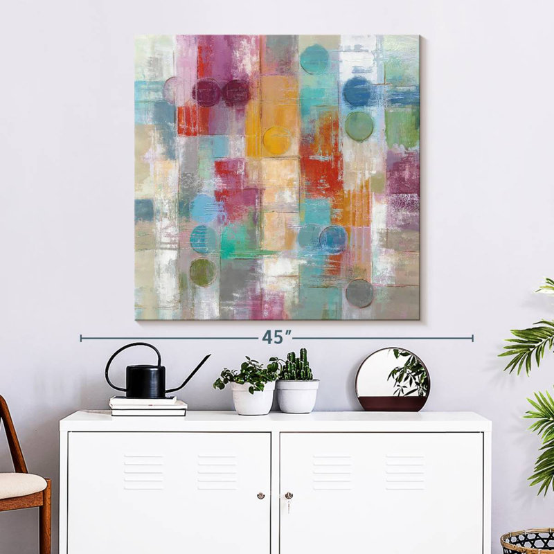 Summer Rain Avery, 33'' H x 33'' W