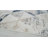 Dequone Ivory/Gray/Blue Geometric High-Low Area Rug-940293560