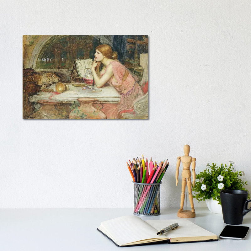Circe 1911 by John William Waterhouse - Wrapped Canvas Gallery-Wrapped Canvas Giclée, 20.32 cm H x 30.48 cm W