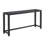 Arystan Glass Top Counter Height Bar Console Table with 3 Stools Set-733329285
