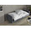 Shiflet 213Cm Velvet Square Arm Sofa-81087152