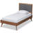 Upholstered Slat Bed-1924615251