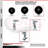 4 Piece Glass Filled Nylon Caster Set