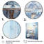 «Paris Winter Window View I - City Paris», art mural-580056062-580056063