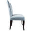 Chaise parsons rembourrée à oreilles Canonbury Carleton