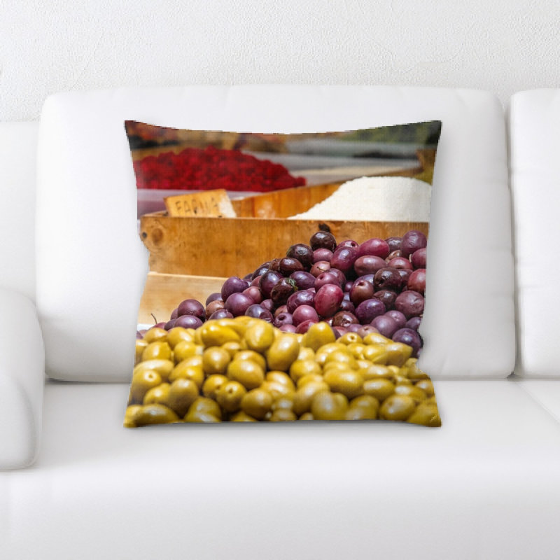 Coussin olives