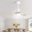 Nicola 3-Blade Dimmable Modern Ceiling Fan-89200475