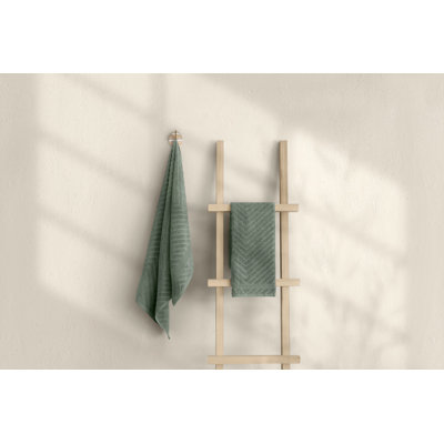 Ensemble de serviettes 100% coton 2 pièces Jermaria