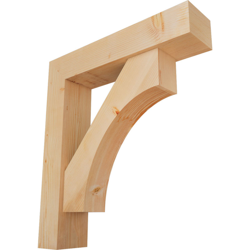 Support Westlake Block avec support décalé, 38 x 34, Sapin Douglas de l 7 1/2 (lisse)