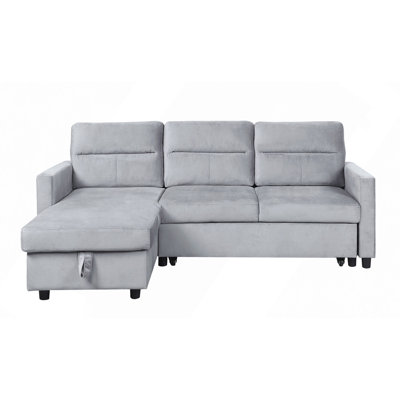 Phenex Seaside Style Reversible Sleeper Sectional Sofa