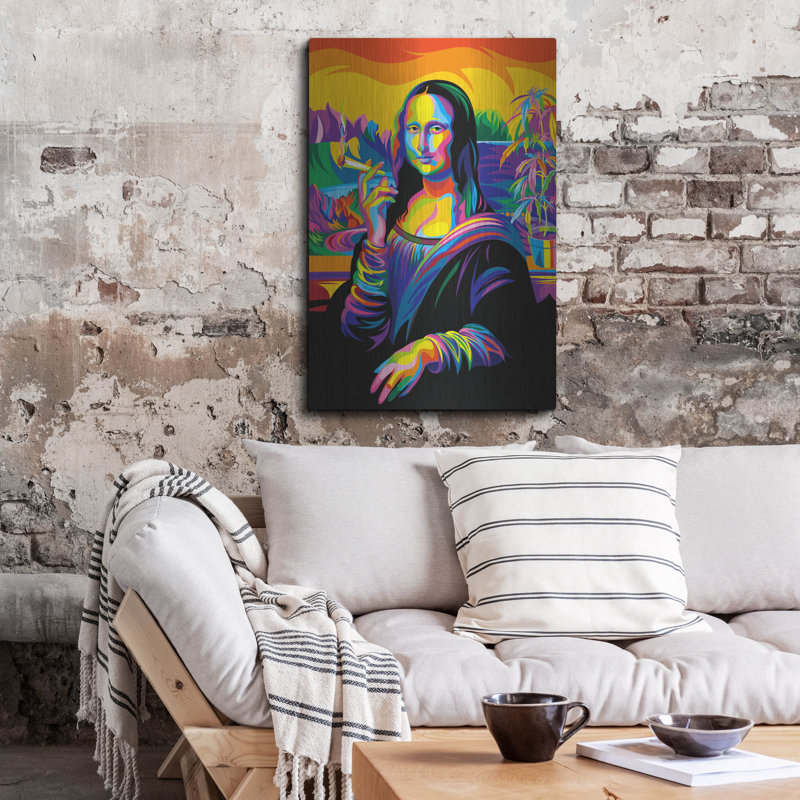 «Mona Lisa» par Bob Weer, H 36 po x l 24 po