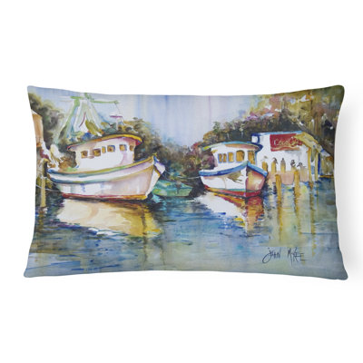 Coussin décoratif intérieur/extérieur fish market
