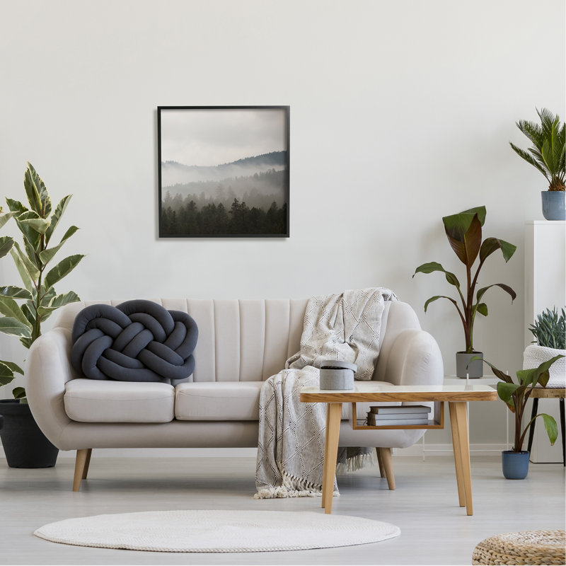 «Floater Frame», reproduction d'art sur bois, Giclée encadrée noir minuit, H 24 po x l 24 po x P 1,5 po