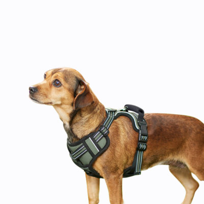  Harnais réfléchissant et rembourré pour chien et chien Goopaws