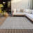 Calista Gray Washable Indoor-Outdoor Rug - -594811832