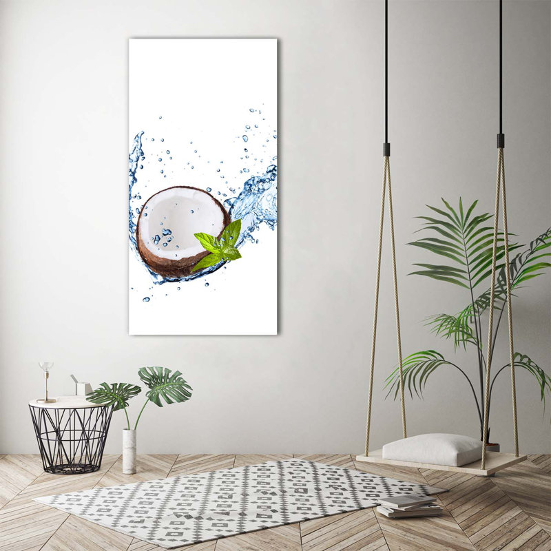 Coconut - Wrapped Canvas Print