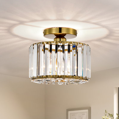 Lilyanka Crystal Semi Flush Mount