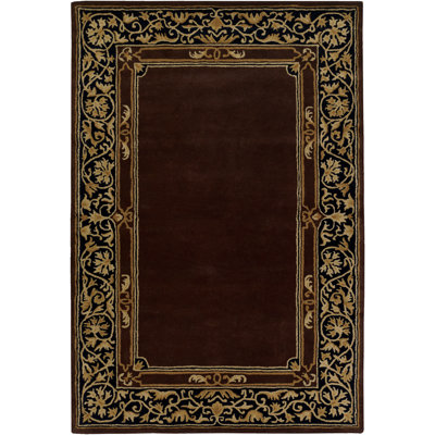Tapis brun/noir Ceri