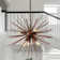 Lasharra 6 - Light Iron Dimmable Sputnik Sphere Chandelier