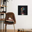 «Quirky Christmas Man», reproduction d'art mural contemporain abstrait-130680453