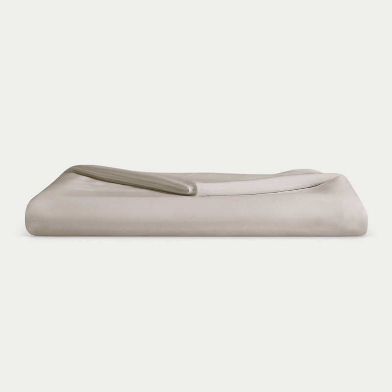 Rayon From Bamboo Flat Sheet, Twin Flat Sheet, Tan