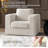 Monteith Slipcovered Swivel Rocker Chair-180685977