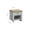 Napanoch Side Table with Storage-1267795954