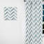 Monochromatique Chevron Motion - Rideau à chevrons - Rideau obscurcissant à chevrons - 1 panneau-107561924