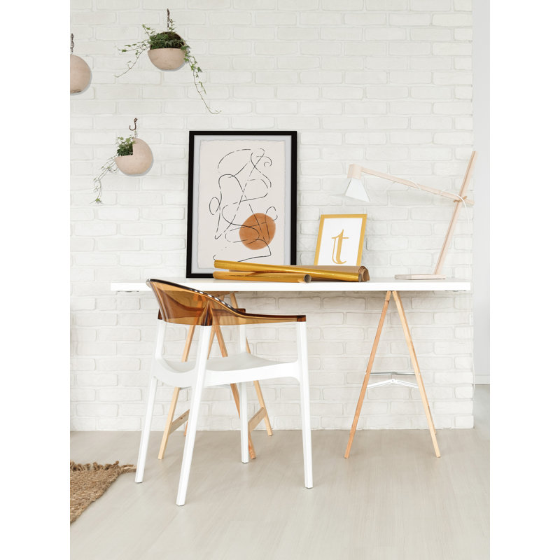 «Intersecting Lines», reproduction encadrée, H 12 po x l 8 po x P 1,5 po