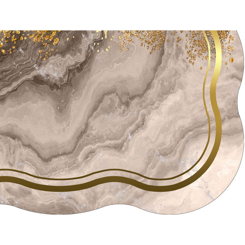 Ensemble de tapis de bain luxueux (2 pièces), couleur crème, 19,7 po x 23,6 po et 23,6 po x 39,4 po | 100% polyester, 1300 g / m², hauteur des poils de 0,4 po | Dessous antidérapant, antibactérien, lavable à la machine | Parfait pour le confort et le style de la salle de bain
