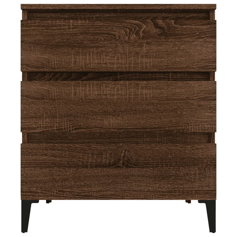Caraban 60cm Sideboard, Brown/Black
