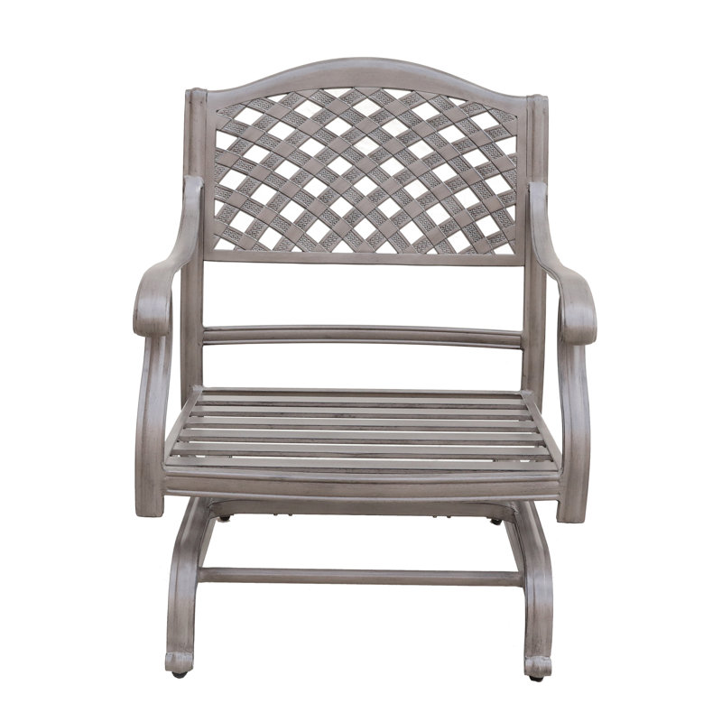 Chaise de patio avec coussins Waddington, Oursin