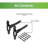 8 in. W Standard Ornamental T-Hinge