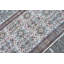 Tapis turc vintage en laine tissé à la main avec un motif floral classique, idéal pour tous les espaces de votre maison
