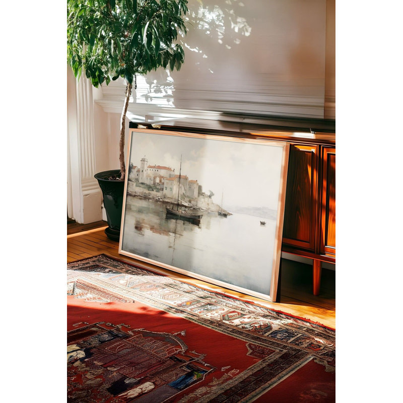 Peinture décorative encadrée