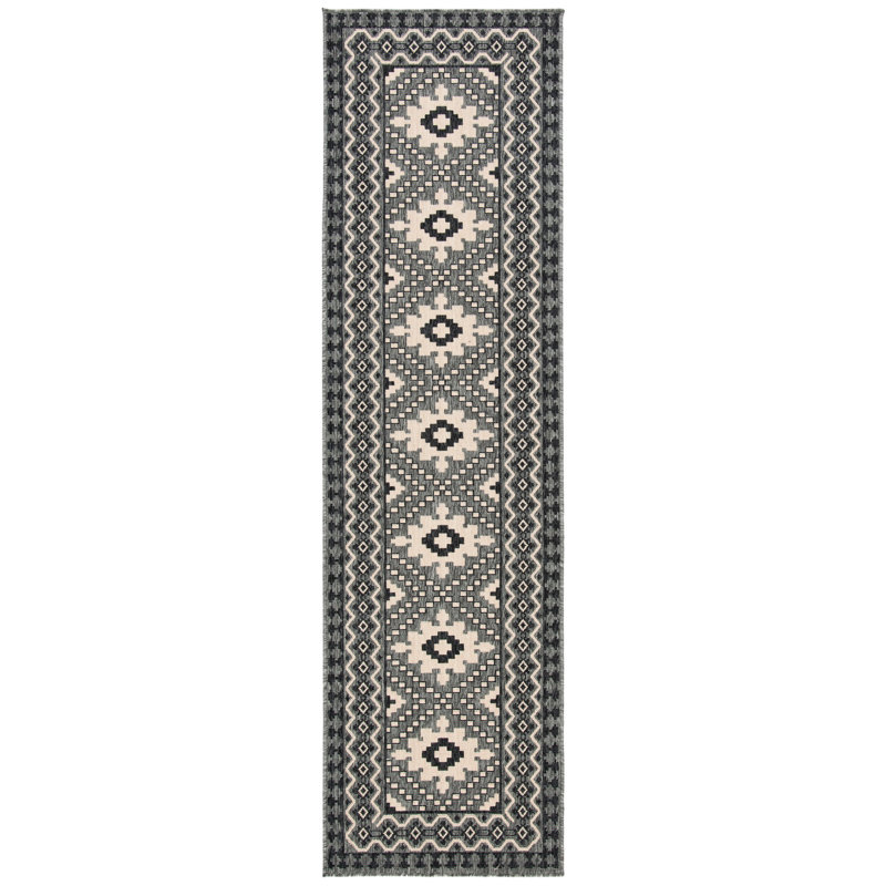 Northpoint Veranda Performance Southwestern Indoor/Outdoor Area Rug, Runner 2'3" x 22'