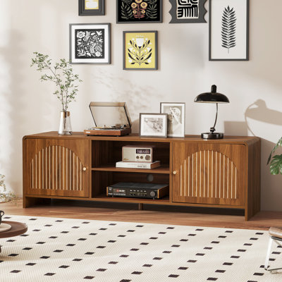 Tv Stand For Tvs Up To 65" With Storage Cabinets
