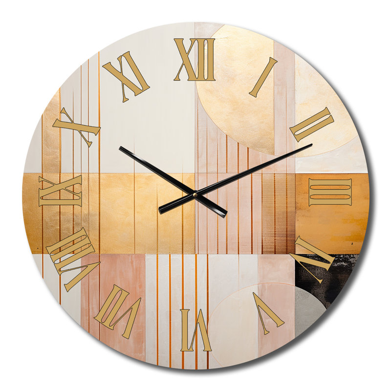 Horloge murale en métal, Petit